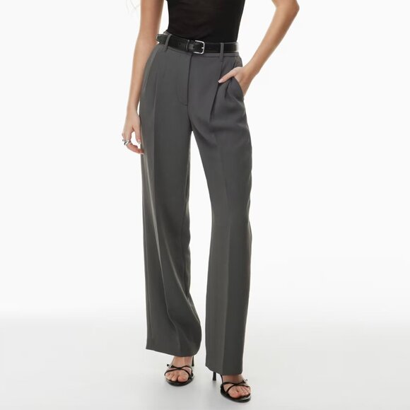 Aritzia Pants - Aritzia Effortless Pants in Coal Grey